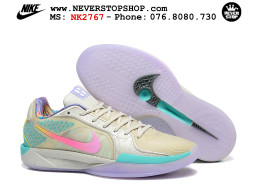 Giày bóng rổ outdoor Nike Sabrina 2 Nâu Tím nhẹ êm thoáng khí đế chống mòn bám rít sân giá tốt tại NeverStop Basketball Sneaker Shop Giày bóng rổ cổ thấp Nike Sabrina 2 Nâu Tím indoor outdoor chuẩn replica 1:1 best batch như real chính hãng giá rẻ tốt nhất tại NeverStop Sneaker Shop HCM