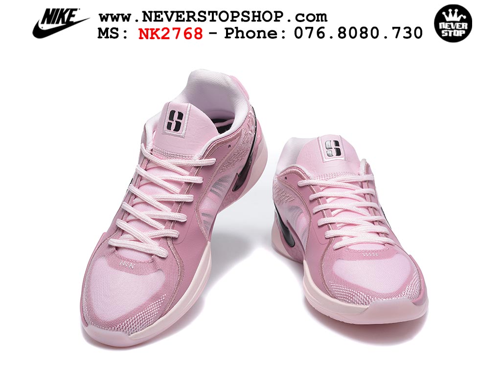 Giày bóng rổ cổ thấp Nike Sabrina 2 Hồng Đen indoor outdoor chuẩn replica 1:1 best batch như real chính hãng giá rẻ tốt nhất tại NeverStop Sneaker Shop HCM