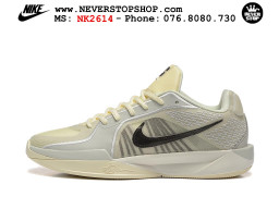 Giày bóng rổ cổ thấp Nike Sabrina 2 Vàng Xám indoor outdoor chuẩn replica 1:1 best batch như real chính hãng giá rẻ tốt nhất tại NeverStop Sneaker Shop HCM