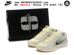 Giày bóng rổ cổ thấp Nike Sabrina 2 Vàng Xám indoor outdoor chuẩn replica 1:1 best batch như real chính hãng giá rẻ tốt nhất tại NeverStop Sneaker Shop HCM