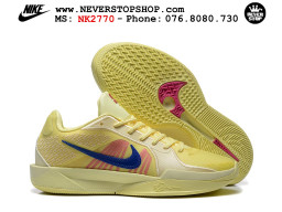 Giày bóng rổ outdoor Nike Sabrina 2 Vàng Xanh Dương nhẹ êm thoáng khí đế chống mòn bám rít sân giá tốt tại NeverStop Basketball Sneaker Shop Giày bóng rổ cổ thấp Nike Sabrina 2 Vàng Xanh Dương indoor outdoor chuẩn replica 1:1 best batch như real chính hãng giá rẻ tốt nhất tại NeverStop Sneaker Shop HCM