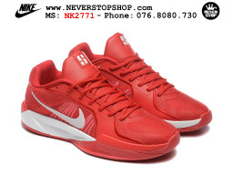 Giày bóng rổ cổ thấp Nike Sabrina 2 Đỏ Trắng indoor outdoor chuẩn replica 1:1 best batch như real chính hãng giá rẻ tốt nhất tại NeverStop Sneaker Shop HCM