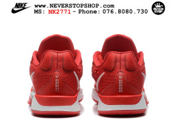 Giày bóng rổ cổ thấp Nike Sabrina 2 Đỏ Trắng indoor outdoor chuẩn replica 1:1 best batch như real chính hãng giá rẻ tốt nhất tại NeverStop Sneaker Shop HCM