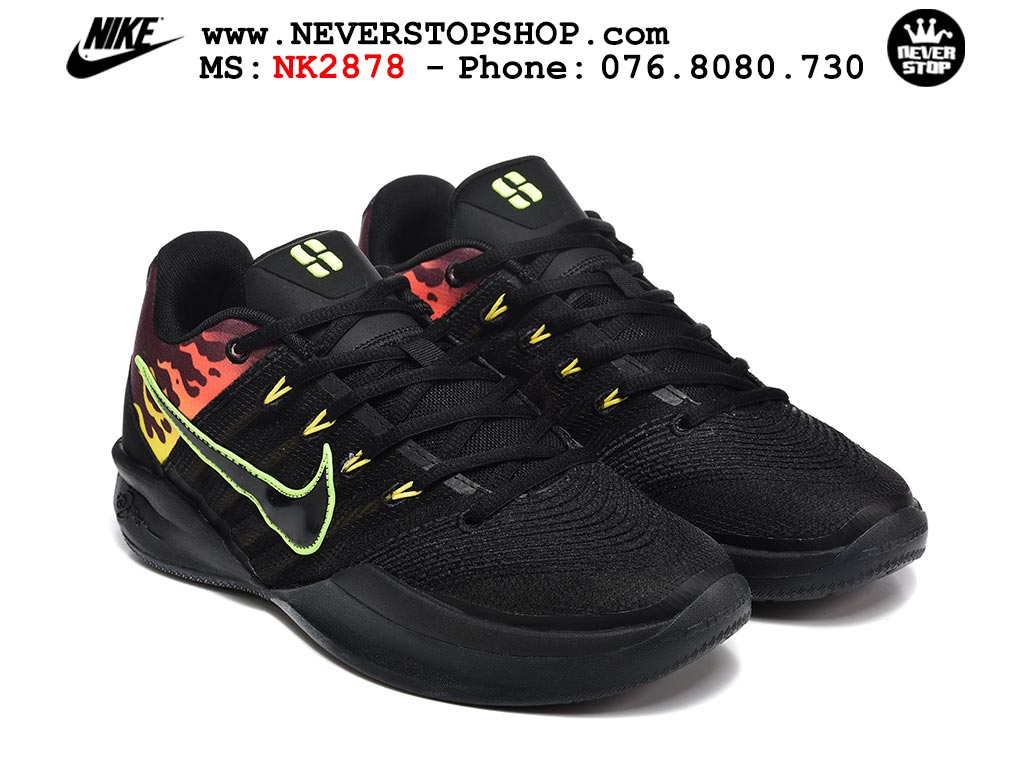 Giày thể thao Nike Sabrina 3 Đen Vàng nam nữ bản siêu cấp rep 1:1 chuẩn real chính hãng authentic giá rẻ tốt nhất tại NeverStopShop.com