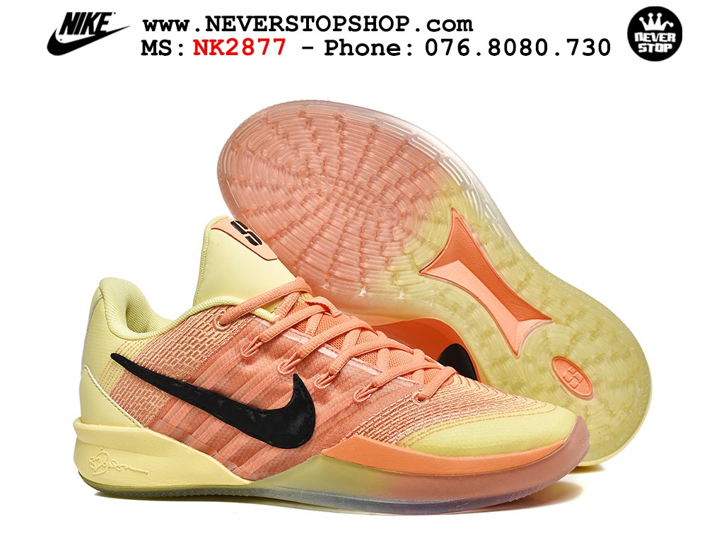 Giày thể thao Nike Sabrina 3 Hồng Vàng nam nữ bản siêu cấp rep 1:1 chuẩn real chính hãng authentic giá rẻ tốt nhất tại NeverStopShop.com