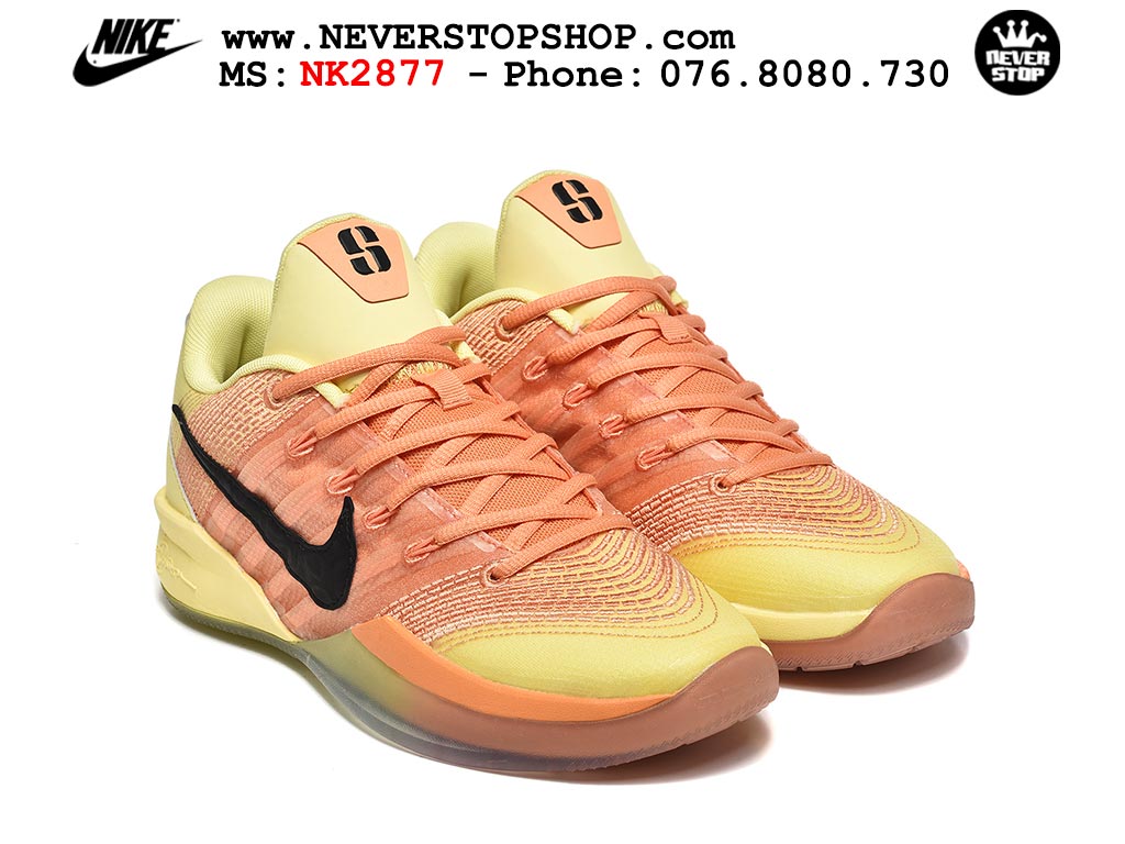 Giày thể thao Nike Sabrina 3 Hồng Vàng nam nữ bản siêu cấp rep 1:1 chuẩn real chính hãng authentic giá rẻ tốt nhất tại NeverStopShop.com