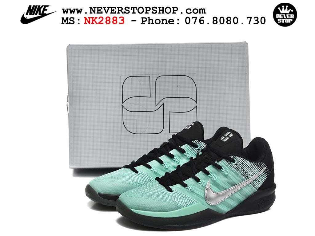 Giày thể thao Nike Sabrina 3 Xanh Ngọc Đen nam nữ bản siêu cấp rep 1:1 chuẩn real chính hãng authentic giá rẻ tốt nhất tại NeverStopShop.com