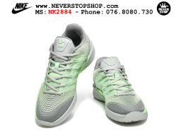 Giày bóng rổ outdoor Nike Sabrina 3 Xám Xanh Lá cổ thấp mẫu mới, nhẹ êm thoáng khí đế XDR chống mòn bám rít sân NeverStopShop.com Giày thể thao Nike Sabrina 3 Xám Xanh Lá nam nữ bản siêu cấp rep 1:1 chuẩn real chính hãng authentic giá rẻ tốt nhất tại NeverStopShop.com