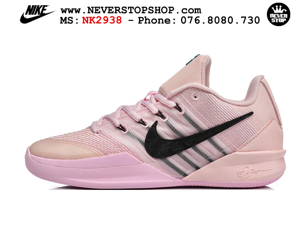 Giày thể thao Nike Sabrina 3 Hồng Đen nam nữ bản siêu cấp rep 1:1 chuẩn real chính hãng authentic giá rẻ tốt nhất tại NeverStopShop.com