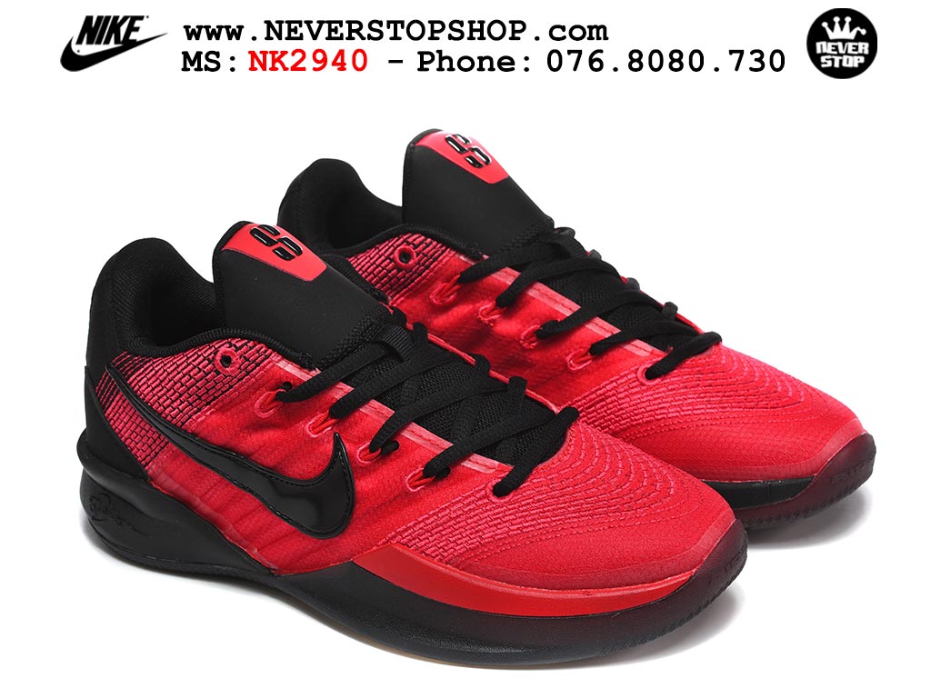 Giày thể thao Nike Sabrina 3 Đỏ Đen nam nữ bản siêu cấp rep 1:1 chuẩn real chính hãng authentic giá rẻ tốt nhất tại NeverStopShop.com