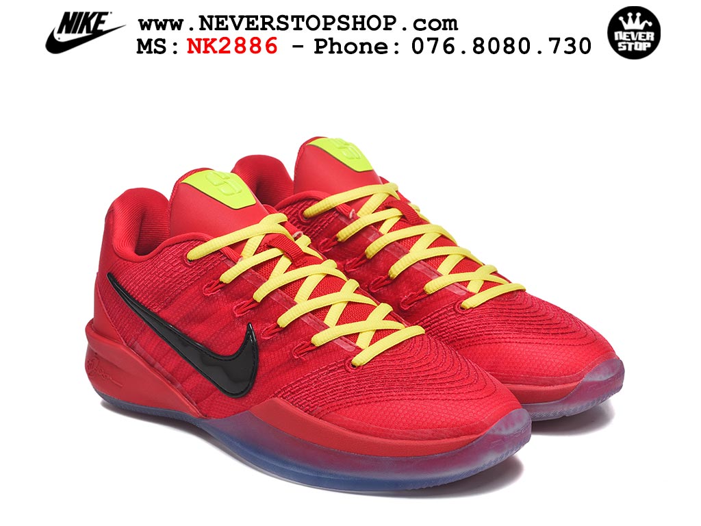 Giày thể thao Nike Sabrina 3 Đỏ Vàng nam nữ bản siêu cấp rep 1:1 chuẩn real chính hãng authentic giá rẻ tốt nhất tại NeverStopShop.com