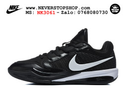 Giày bóng rổ outdoor Nike Sabrina 4 Đen Trắng cổ thấp mới nhất, nhẹ êm thoáng khí đế XDR chống mòn bám rít sân NeverStopShop.com Giày thể thao pickleball Nike Sabrina 4 Đen Trắng nam nữ êm chân thoáng khí giá rẻ tốt nhất tại NeverStopShop.com