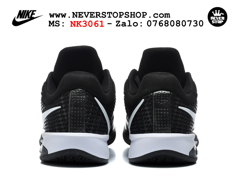 Giày bóng rổ outdoor Nike Sabrina 4 Đen Trắng cổ thấp mới nhất, nhẹ êm thoáng khí đế XDR chống mòn bám rít sân NeverStopShop.com Giày thể thao pickleball Nike Sabrina 4 Đen Trắng nam nữ êm chân thoáng khí giá rẻ tốt nhất tại NeverStopShop.com