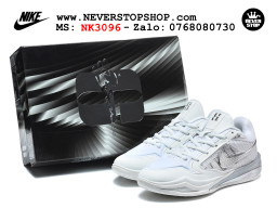 Giày thể thao pickleball Nike Sabrina 4 Trắng Xám Bạc nam nữ êm chân thoáng khí giá rẻ tốt nhất tại NeverStopShop.com