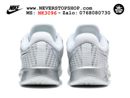 Giày thể thao pickleball Nike Sabrina 4 Trắng Xám Bạc nam nữ êm chân thoáng khí giá rẻ tốt nhất tại NeverStopShop.com