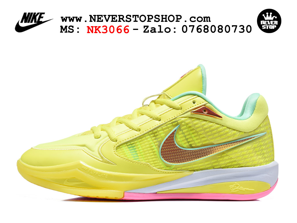 Giày thể thao pickleball Nike Sabrina 4 Vàng nam nữ êm chân thoáng khí giá rẻ tốt nhất tại NeverStopShop.com