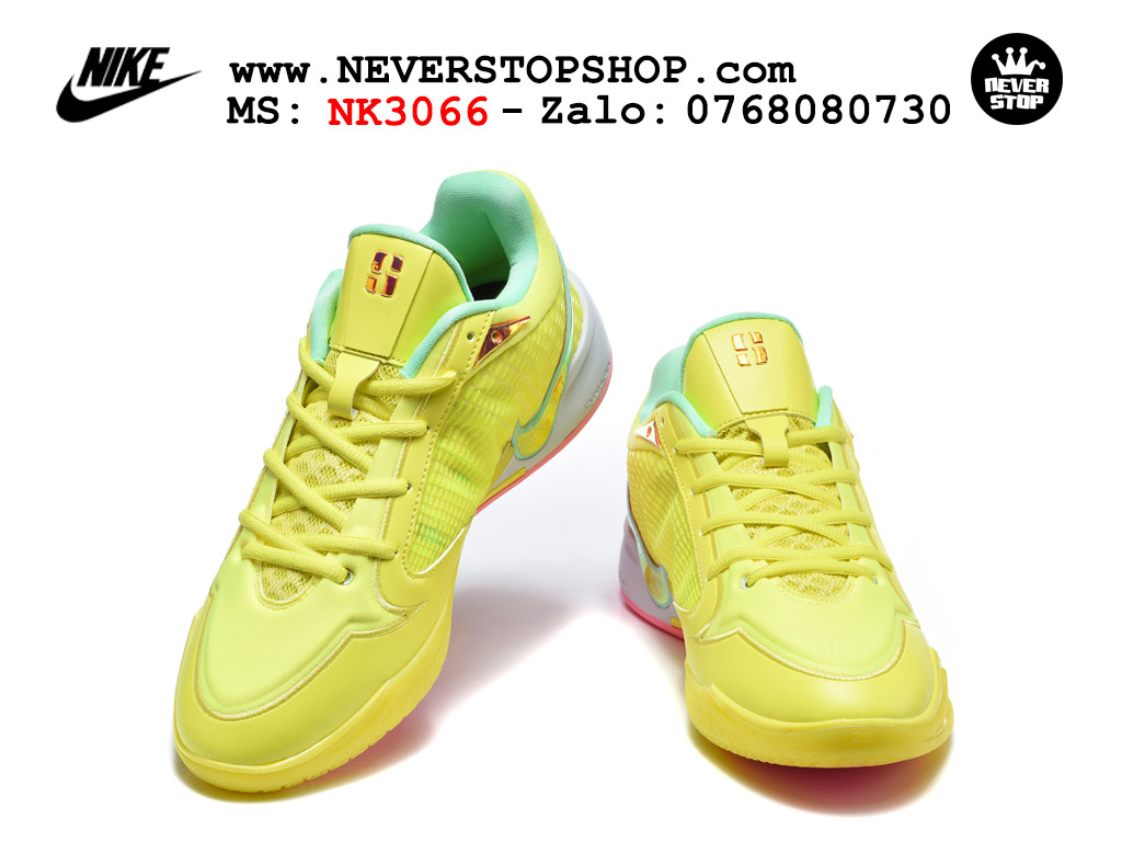Giày thể thao pickleball Nike Sabrina 4 Vàng nam nữ êm chân thoáng khí giá rẻ tốt nhất tại NeverStopShop.com
