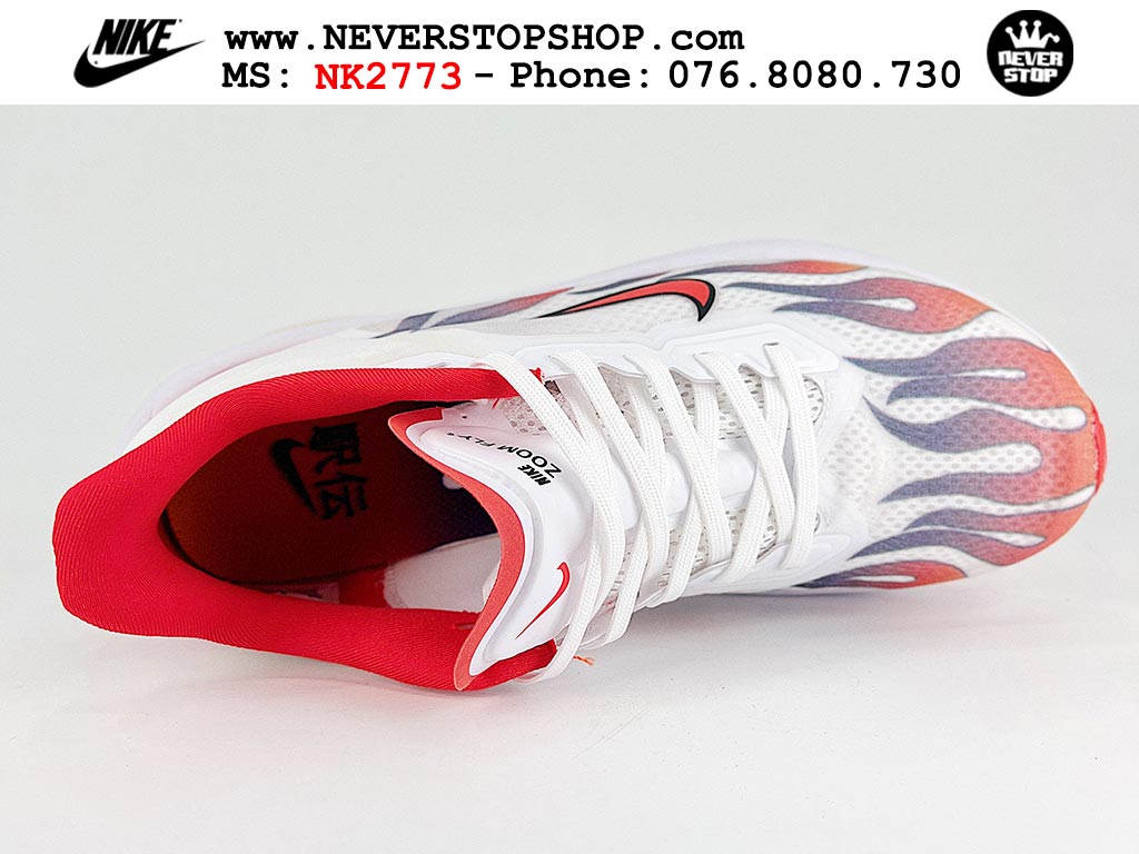 Giày tập gym siêu nhẹ êm Nike Zoom Fly 6 Trắng Đỏ nam nữ giá tốt tại NeverStop Sneaker Shop Giày chạy bộ nam nữ Nike Zoom Fly 6 Trắng Đỏ chuyên chơi thể thao replica 1:1 best quality real giá rẻ tốt nhất tại NeverStopShop HCM