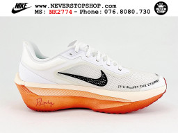 Giày tập gym siêu nhẹ êm Nike Zoom Fly 6 Trắng Cam nam nữ giá tốt tại NeverStop Sneaker Shop Giày chạy bộ nam nữ Nike Zoom Fly 6 Trắng Cam chuyên chơi thể thao replica 1:1 best quality real giá rẻ tốt nhất tại NeverStopShop HCM