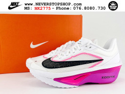 Giày tập gym siêu nhẹ êm Nike Zoom Fly 6 Trắng Hồng nam nữ giá tốt tại NeverStop Sneaker Shop Giày chạy bộ nam nữ Nike Zoom Fly 6 Trắng Hồng chuyên chơi thể thao replica 1:1 best quality real giá rẻ tốt nhất tại NeverStopShop HCM