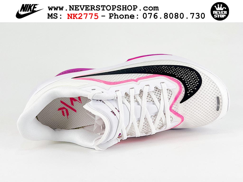 Giày tập gym siêu nhẹ êm Nike Zoom Fly 6 Trắng Hồng nam nữ giá tốt tại NeverStop Sneaker Shop Giày chạy bộ nam nữ Nike Zoom Fly 6 Trắng Hồng chuyên chơi thể thao replica 1:1 best quality real giá rẻ tốt nhất tại NeverStopShop HCM