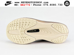 Giày chạy bộ nam nữ Nike Zoom Fly 6 Nâu Trắng chuyên chơi thể thao replica 1:1 best quality real giá rẻ tốt nhất tại NeverStopShop HCM