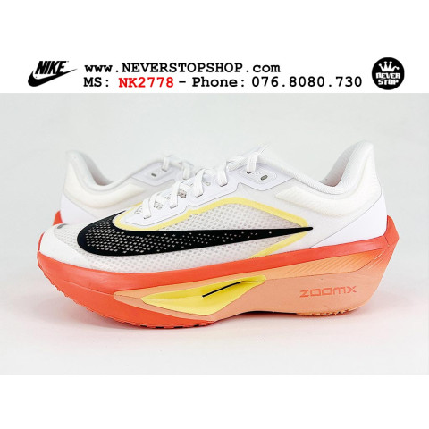 Nike Zoom Fly 6 White Black Magic Ember