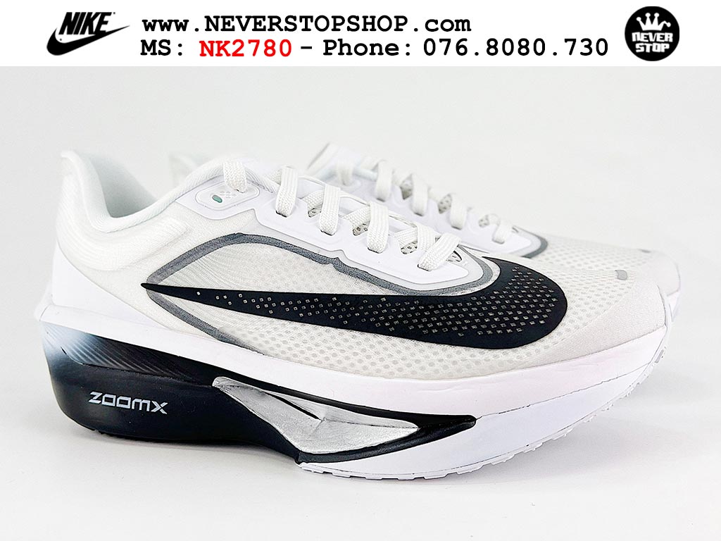Giày chạy bộ nam nữ Nike Zoom Fly 6 Trắng Đen chuyên chơi thể thao replica 1:1 best quality real giá rẻ tốt nhất tại NeverStopShop HCM
