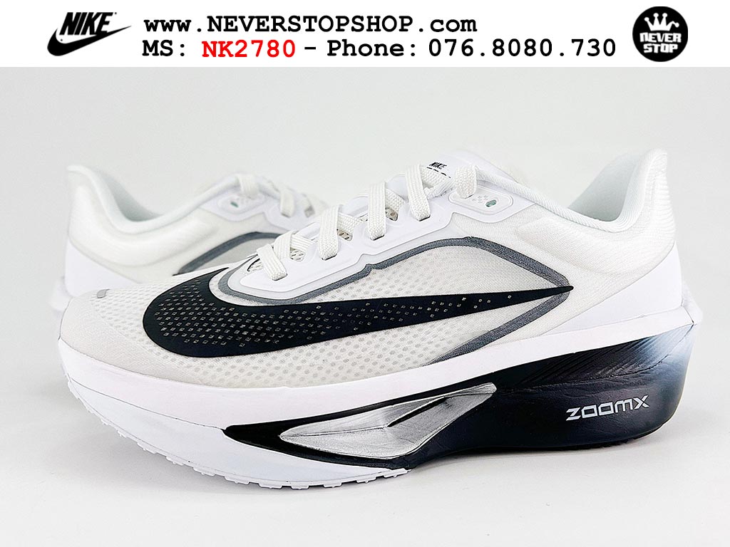 Giày chạy bộ nam nữ Nike Zoom Fly 6 Trắng Đen chuyên chơi thể thao replica 1:1 best quality real giá rẻ tốt nhất tại NeverStopShop HCM