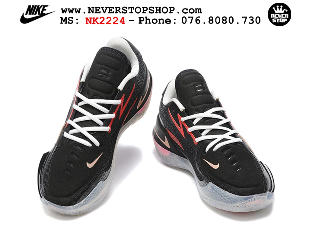 Giày bóng rổ cổ thấp Zoom GT Cut 1 Đen Đỏ nam chuyên outdoor replica 1:1 real chính hãng giá rẻ tốt nhất tại NeverStopShop.com HCM