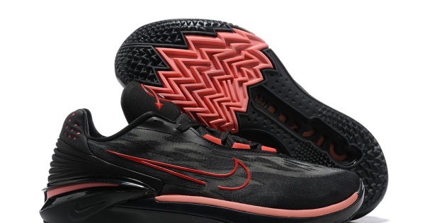 Giày bóng rổ nam NIKE ZOOM GT CUT 2 BLACK RED cổ thấp