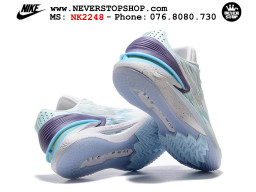 Giày bóng rổ cổ thấp Zoom GT Cut 2 Trắng Tím chuyên indoor outdoor replica 1:1 real chính hãng giá rẻ tốt nhất tại NeverStop Sneaker Shop Hồ Chí Minh