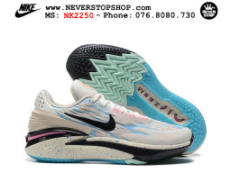 Giày bóng rổ cổ thấp Zoom GT Cut 2 Xám Đen chuyên indoor outdoor replica 1:1 real chính hãng giá rẻ tốt nhất tại NeverStop Sneaker Shop Hồ Chí Minh