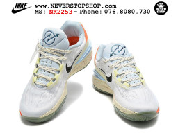 Giày bóng rổ cổ thấp Zoom GT Cut 2 Vàng Xanh chuyên indoor outdoor replica 1:1 real chính hãng giá rẻ tốt nhất tại NeverStop Sneaker Shop Hồ Chí Minh