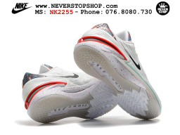 Giày bóng rổ cổ thấp Zoom GT Cut 2 Trắng Đỏ chuyên indoor outdoor replica 1:1 real chính hãng giá rẻ tốt nhất tại NeverStop Sneaker Shop Hồ Chí Minh