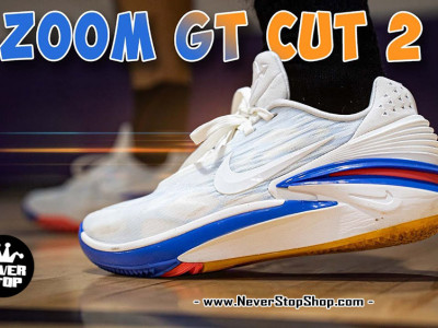 Giày bóng rổ NIKE ZOOM GT CUT 2 on feet review hàng Replica 1:1 chuẩn như Real Authentic giá tốt HCM | NeverStopShop.com