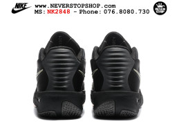 Giày bóng rổ cổ thấp Nike Zoom GT Cut 3 Turbo Đen Trắng chuyên indoor outdoor replica 1:1 real chính hãng giá rẻ tốt nhất tại NeverStop Sneaker Shop Hồ Chí Minh