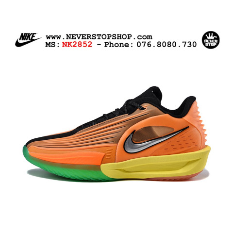 Nike Zoom GT Cut 3 Turbo Orange Green Yellow