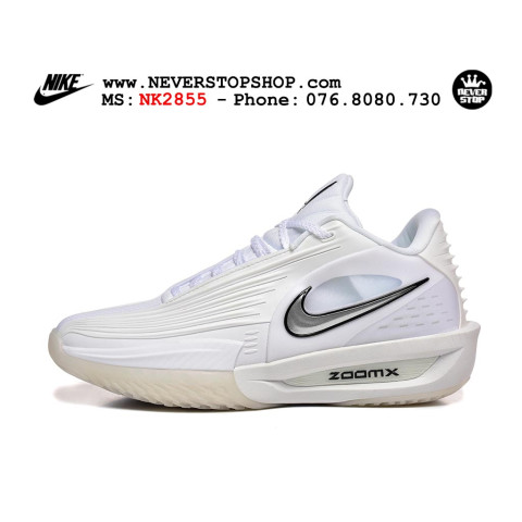 Nike Zoom GT Cut 3 Turbo White Metallic Silver
