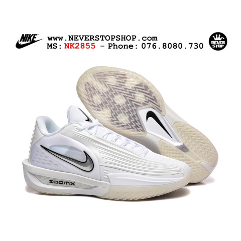 Nike Zoom GT Cut 3 Turbo White Metallic Silver