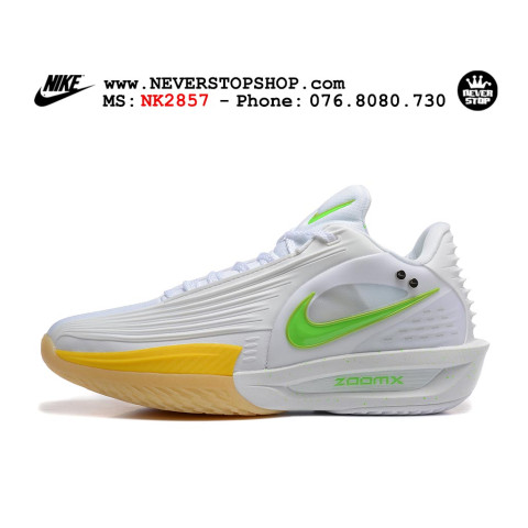 Nike Zoom GT Cut 3 Turbo White Yellow Green