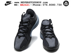Giày bóng rổ cổ thấp Nike Zoom GT Cut 3 Đen Xám chuyên indoor outdoor replica 1:1 real chính hãng giá rẻ tốt nhất tại NeverStop Sneaker Shop Hồ Chí Minh