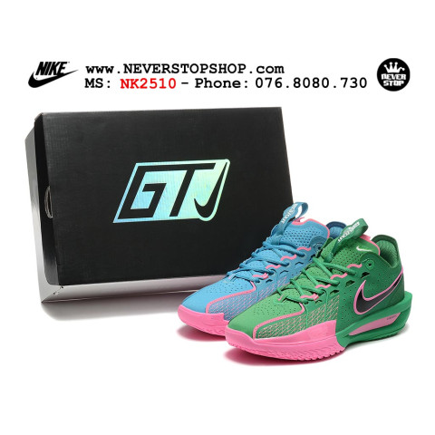 Nike Zoom GT Cut 3 Blue Green Mismatch