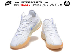 Giày bóng rổ cổ thấp Nike Zoom GT Cut 3 Trắng Cam chuyên indoor outdoor replica 1:1 real chính hãng giá rẻ tốt nhất tại NeverStop Sneaker Shop Hồ Chí Minh