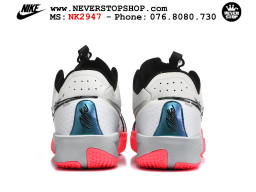 Giày bóng rổ outdoor Nike Zoom GT Cut 3 Trắng Hồng nhẹ êm cổ thấp đế chống mòn bám sân giá tốt tại NeverStop Basketball Sneaker Shop Giày bóng rổ cổ thấp Nike Zoom GT Cut 3 Trắng Hồng chuyên indoor outdoor replica 1:1 real chính hãng giá rẻ tốt nhất tại NeverStop Sneaker Shop Hồ Chí Minh