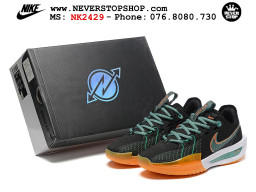 Giày bóng rổ cổ thấp Nike Zoom GT Cut 3 Đen Cam chuyên indoor outdoor replica 1:1 real chính hãng giá rẻ tốt nhất tại NeverStop Sneaker Shop Hồ Chí Minh