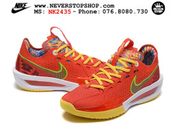 Giày bóng rổ cổ thấp Nike Zoom GT Cut 3 Đỏ Vàng chuyên indoor outdoor replica 1:1 real chính hãng giá rẻ tốt nhất tại NeverStop Sneaker Shop Hồ Chí Minh