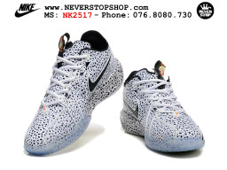 Giày bóng rổ cổ thấp Nike Zoom GT Cut 3 Trắng Đen chuyên indoor outdoor replica 1:1 real chính hãng giá rẻ tốt nhất tại NeverStop Sneaker Shop Hồ Chí Minh