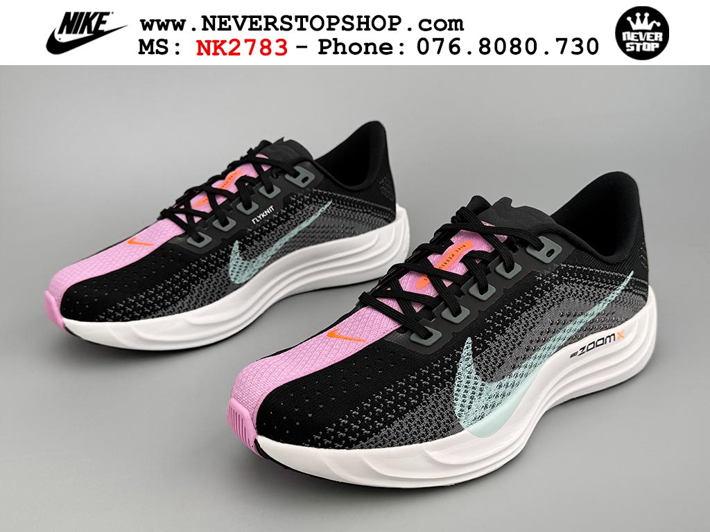 Giày tập gym siêu nhẹ êm Nike ZoomX Pegasus Plus Đen Hồng nam nữ phụ hợp mọi lứa tuổi giá tốt tại NeverStop Sneaker Shop Giày chạy bộ nam nữ Nike ZoomX Pegasus Plus Đen Hồng chuyên chơi thể thao replica 1:1 best quality real giá rẻ tốt nhất tại NeverStopShop HCM
