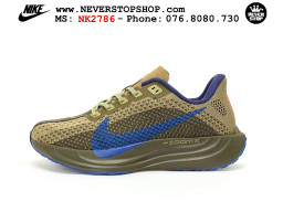 Giày chạy bộ nam nữ Nike ZoomX Pegasus Plus Nâu Xanh Dương chuyên chơi thể thao replica 1:1 best quality real giá rẻ tốt nhất tại NeverStopShop HCM